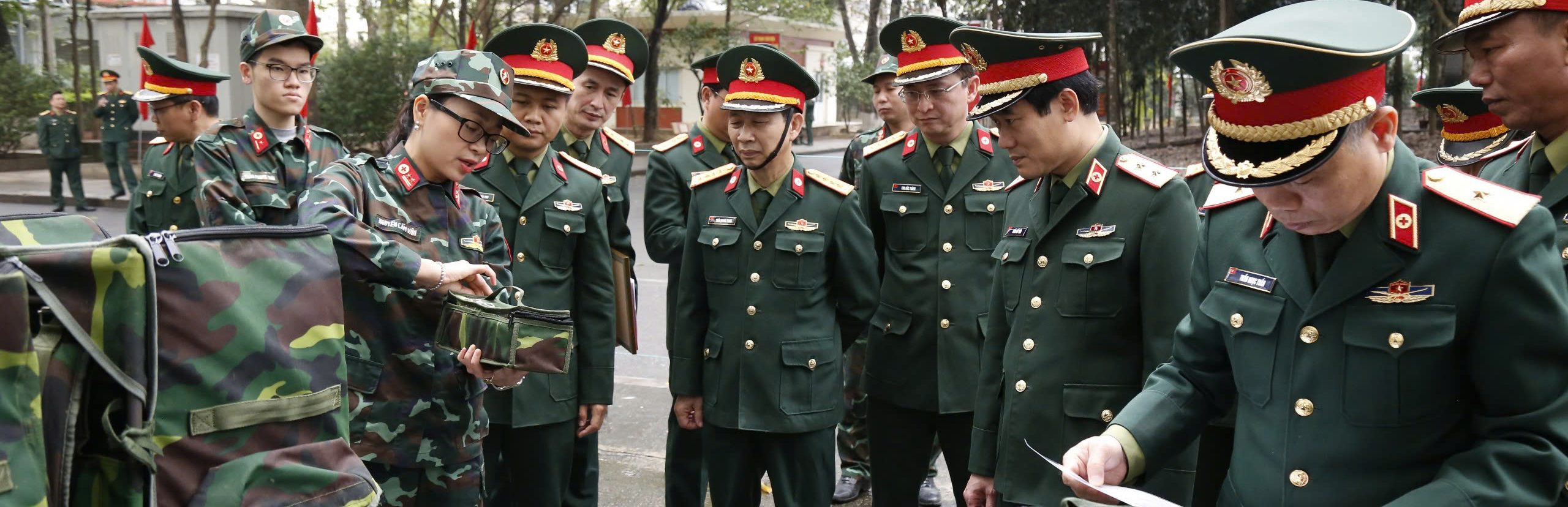 HỌC VIỆN QUÂN Y RA QUÂN HUẤN LUYỆN NĂM 2025 VÀ PHÁT ĐỘNG ĐỢT THI ĐUA CAO ĐIỂM "THẦN TỐC, QUYẾT THẮNG"