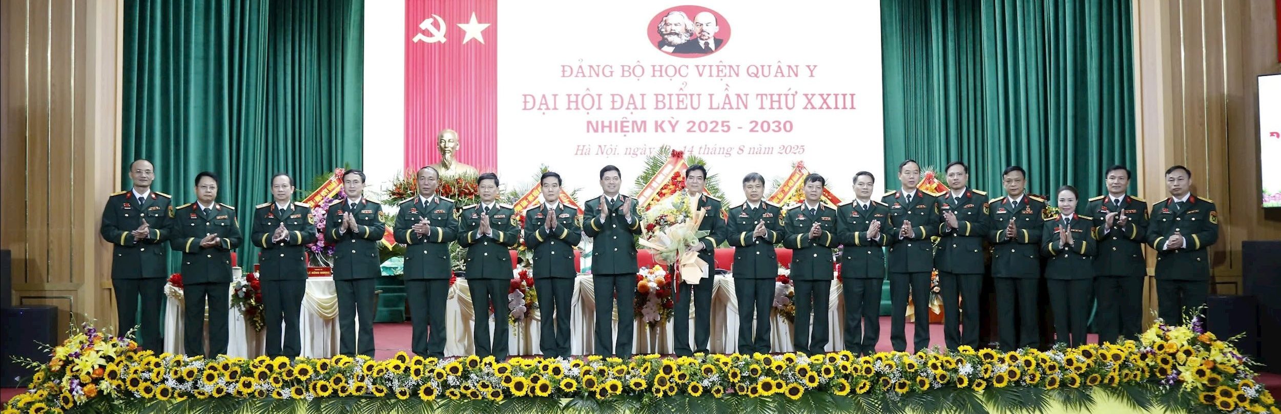 Đại hội đại biểu Đảng bộ Học viện Quân y nhiệm kỳ 2025 - 2030