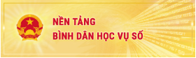 Nền tảng bình dân học vụ số